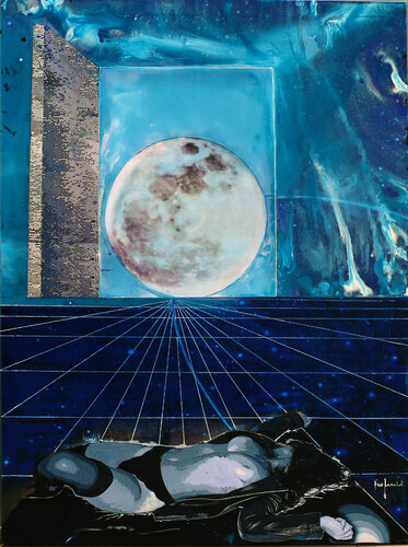 RIFLESSI DI LUNA - tela by Ezio Ranaldi, Painting for Sale on Singulart