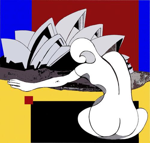 SYDNEY - tela by Ezio Ranaldi, Painting for Sale on Singulart