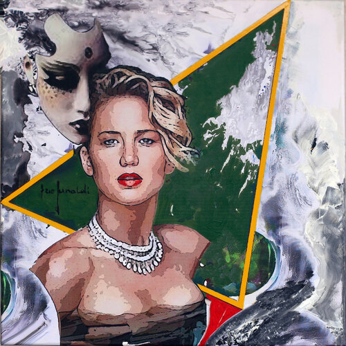 IDENTITA' NASCOSTA - tela by Ezio Ranaldi, Painting for Sale on Singulart