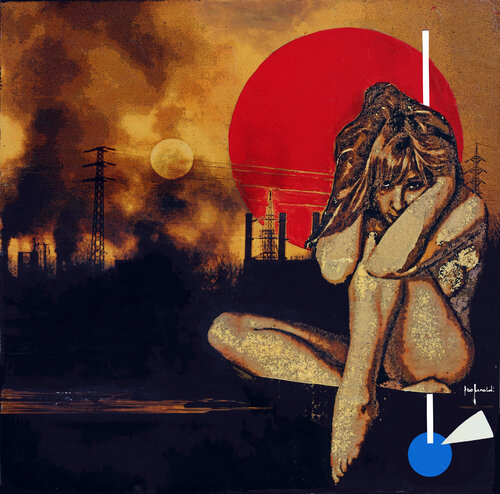 CAOS, PRESA DI COSCIENZA - pannello rigido von Ezio Ranaldi, Malerei kaufen auf Singulart