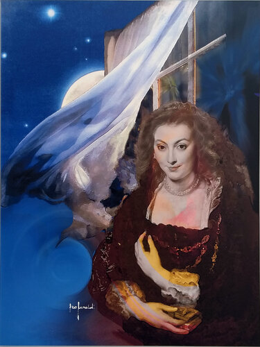 ISABELLA BRANT - da P.P.Rubens - tela von Ezio Ranaldi, Druck kaufen auf Singulart