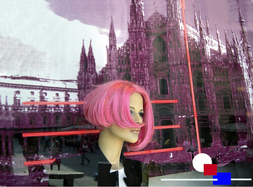 RIFLESSI SU MILANO - tela by Ezio Ranaldi, Digital for Sale on Singulart