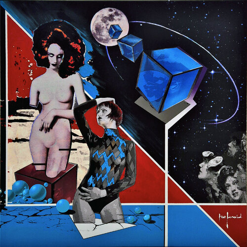 DESTINAZIONE LUNA von Ezio Ranaldi, Malerei kaufen auf Singulart