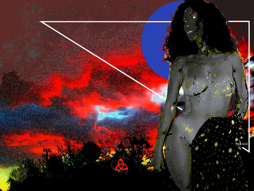 TRAMONTO - pannello rigido von Ezio Ranaldi, Druck kaufen auf Singulart