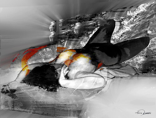 CIELO GRIGIO IN UNA STANZA - tela par Ezio Ranaldi, Digital en vente sur Singulart