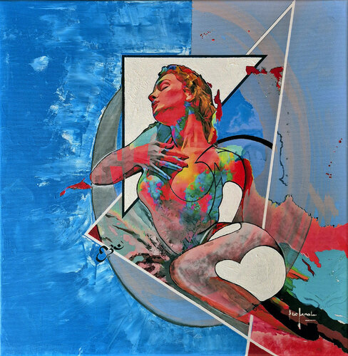 VOGLIA DI LEGGEREZZA  - tela by Ezio Ranaldi, Painting for Sale on Singulart