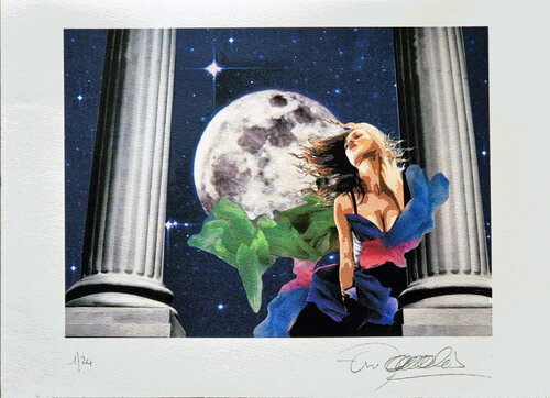 ILLECITO DONNA + Noe' Luna. by Ezio Ranaldi, Print for Sale on Singulart