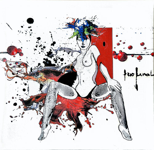 ASTRAZIONE DONNA - tela von Ezio Ranaldi, Malerei kaufen auf Singulart