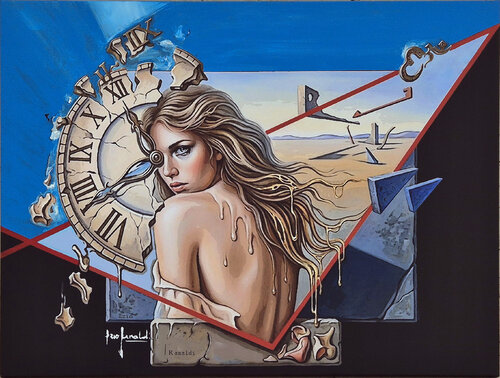 PANTA REI - tela by Ezio Ranaldi, Painting for Sale on Singulart