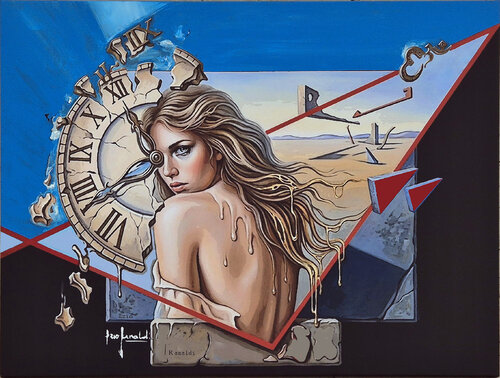 PANTA REI - tela by Ezio Ranaldi, Painting for Sale on Singulart