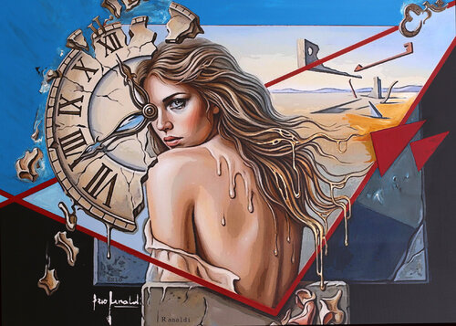 PANTA REI - tela by Ezio Ranaldi, Painting for Sale on Singulart