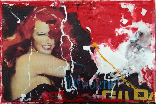 GILDA - tela par Ezio Ranaldi, Autres supports en vente sur Singulart
