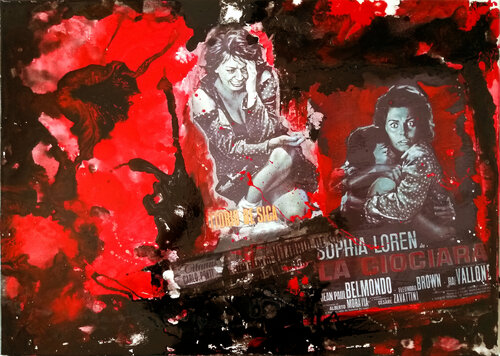 LA CIOCIARA - tela by Ezio Ranaldi, Other Media for Sale on Singulart