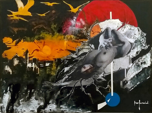 DISCARICA - pannello rigido by Ezio Ranaldi, Painting for Sale on Singulart