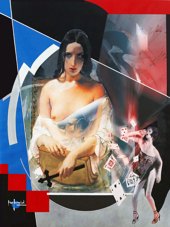 MEDITAZIONE - tela Ezio Ranaldi