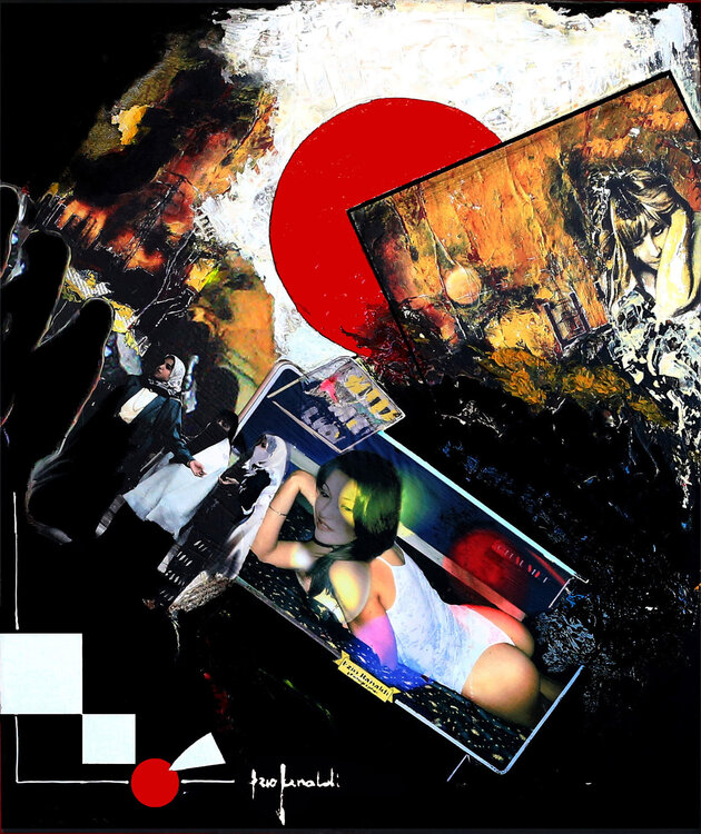 AUTOCOSCIENZA, valori negati - pannello rigido Ezio Ranaldi