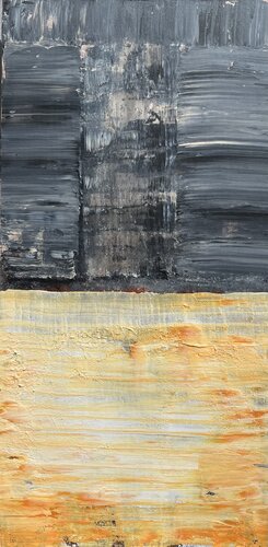 GreYellow by Hervé Souffi, Painting for Sale on Singulart