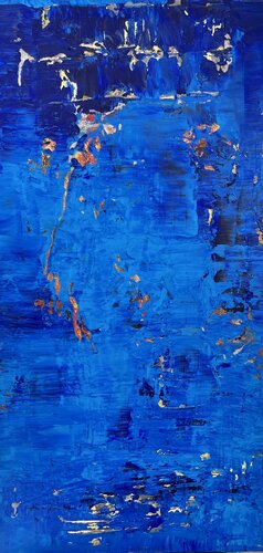 Bleu di Hervé Souffi, Pittura in vendita su Singulart