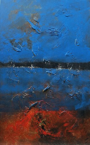 Turbulences di Hervé Souffi, Pittura in vendita su Singulart