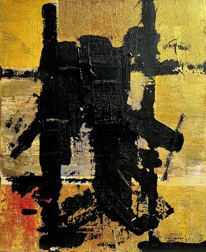 Essence d'or par Hervé Souffi, Peinture en vente sur Singulart