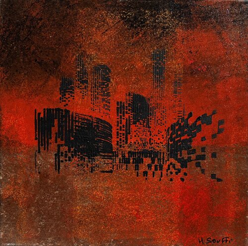 En perspective ... di Hervé Souffi, Pittura in vendita su Singulart