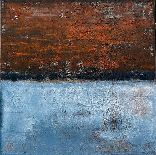 Entre mer et volcan di Hervé Souffi, Pittura in vendita su Singulart