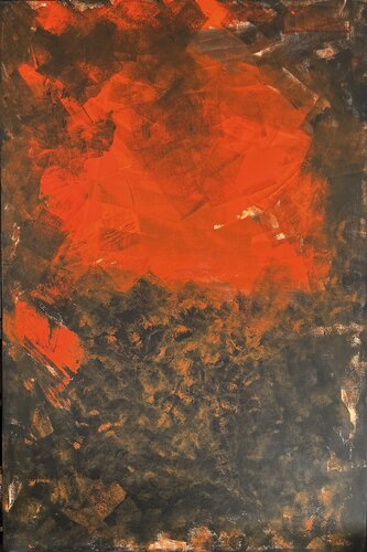 Le coeur du chaos di Hervé Souffi, Pittura in vendita su Singulart