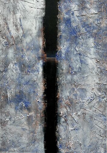 Eclipse d'azur par Hervé Souffi, Peinture en vente sur Singulart