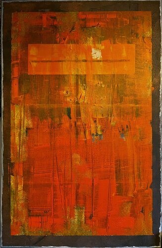 Un élan de couleurs par Hervé Souffi, Peinture en vente sur Singulart