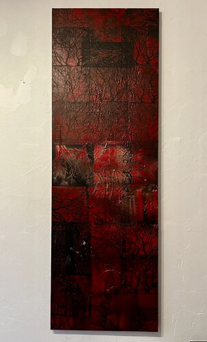 Les veines du silence par Hervé Souffi, Peinture en vente sur Singulart