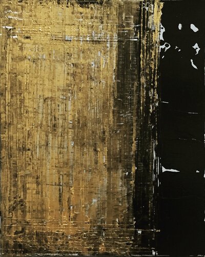 Golden von Hervé Souffi, Malerei kaufen auf Singulart