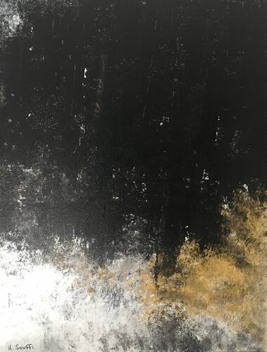 Poussières de matières von Hervé Souffi, Malerei kaufen auf Singulart