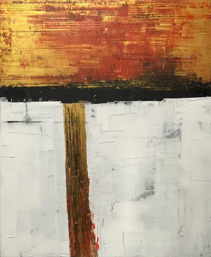 Structure dorée di Hervé Souffi, Pittura in vendita su Singulart