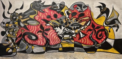 Sunset by TREBBEOL MADA, Painting for Sale on Singulart