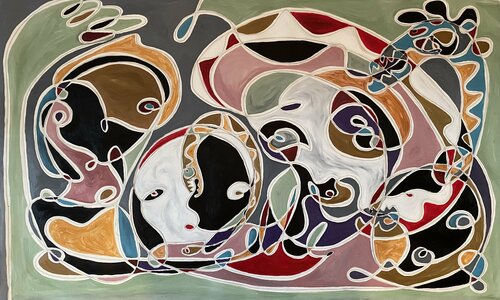 No good without bad by TREBBEOL MADA, Painting for Sale on Singulart