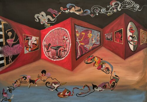 Liminal space van TREBBEOL MADA, Schilderij te koop op Singulart