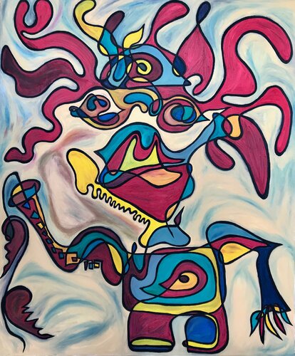 Broken Passion by TREBBEOL MADA, Painting for Sale on Singulart