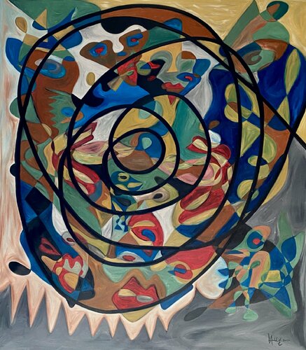 MENTAL PROJECTION van TREBBEOL MADA, Schilderij te koop op Singulart