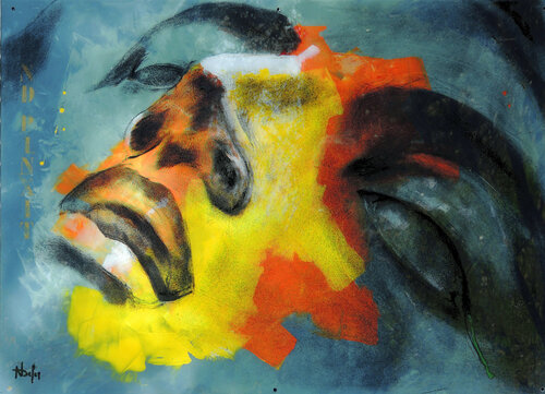 EXTASE di Nadine Defer, Pittura in vendita su Singulart
