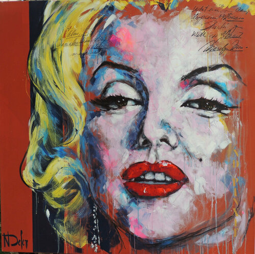 MARYLIN di Nadine Defer, Pittura in vendita su Singulart