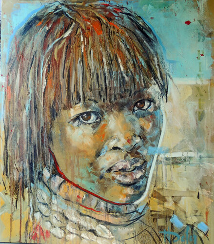 AILLEURS di Nadine Defer, Pittura in vendita su Singulart