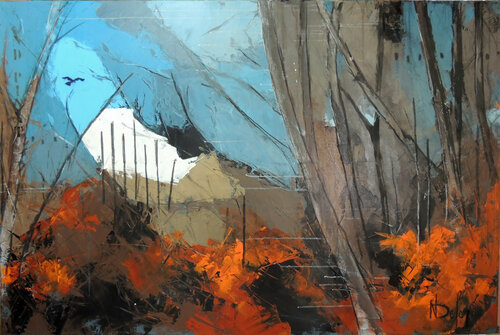 L'OISEAU de Nadine Defer, Pintura a la venta en Singulart