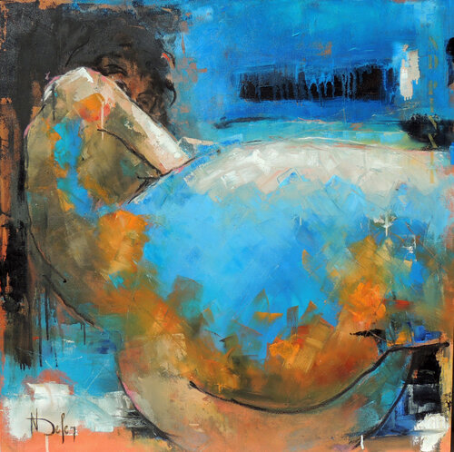 VIRGINIE van Nadine Defer, Schilderij te koop op Singulart