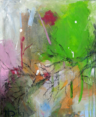 ALLONS PRENDRE L'AIR ! di Nadine Defer, Pittura in vendita su Singulart