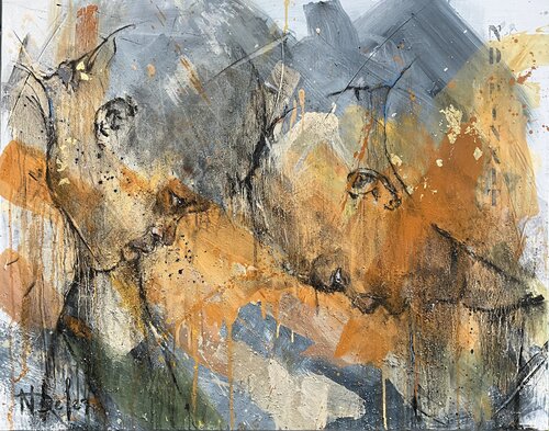 L’âme des couleurs par Nadine Defer, Peinture en vente sur Singulart