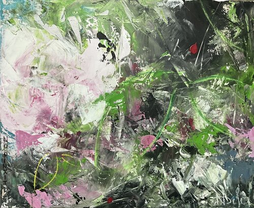 ZONE LIBRE di Nadine Defer, Pittura in vendita su Singulart