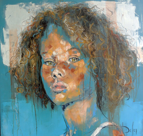 LE PETIT MARCEL van Nadine Defer, Schilderij te koop op Singulart