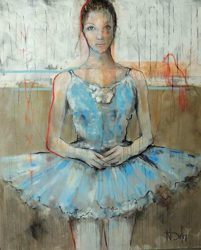 BALLERINE 6 de Nadine Defer, Pintura a la venta en Singulart