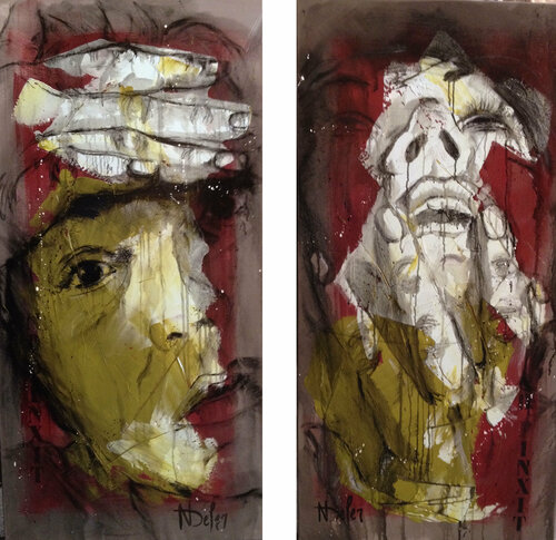 DIPTYQUE by Nadine Defer, 회화 for Sale on Singulart