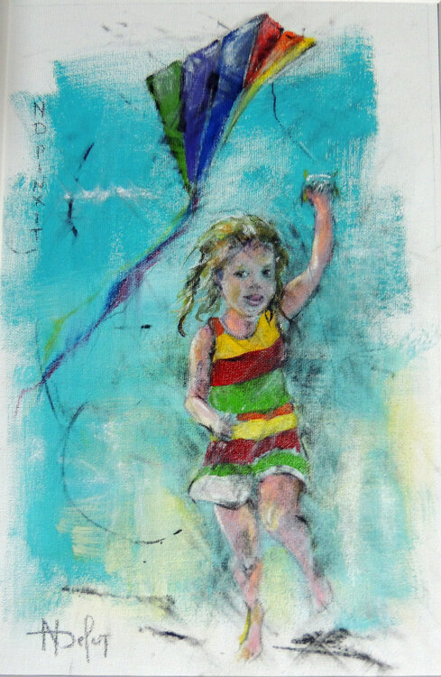 Cerf-volant Nadine Defer